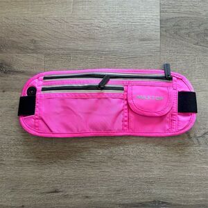 MAXTOP Unisex Pink Fanny Pack Belt Bag Large Capacity Adjustable Strap NWOT